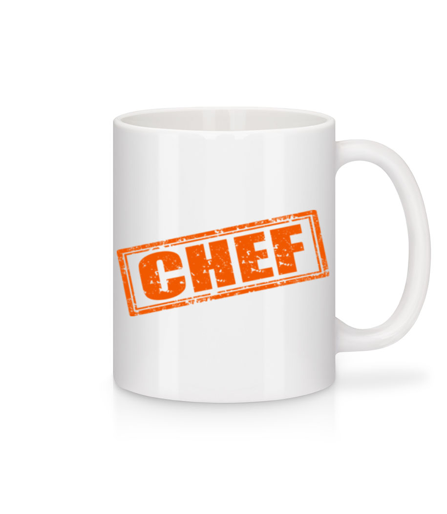 Chef Sign · Mug en céramique blanc