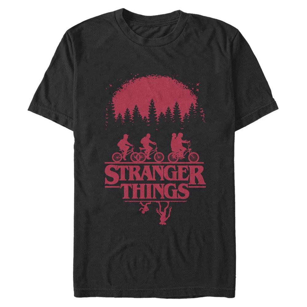 Netflix - Stranger Things - Photo de groupe Simple Poster - Homme T-shirt