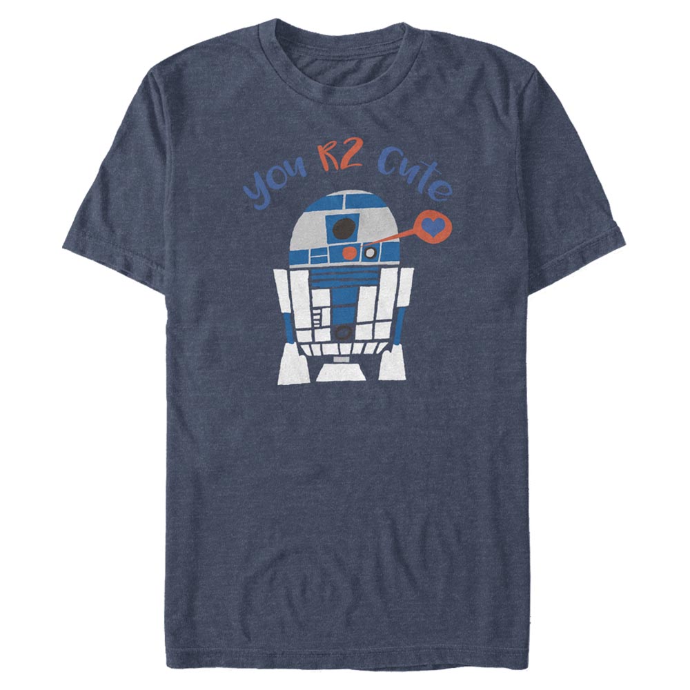 Star Wars - R2-D2 Are Too Cute - Valentine's Day - Homme T-shirt