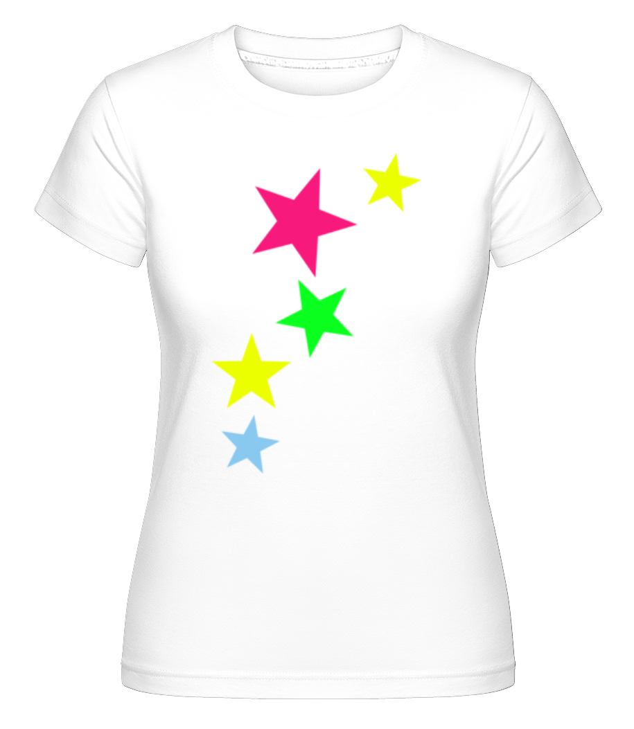 Étoiles De Couleurs ·  T-shirt Shirtinator femme