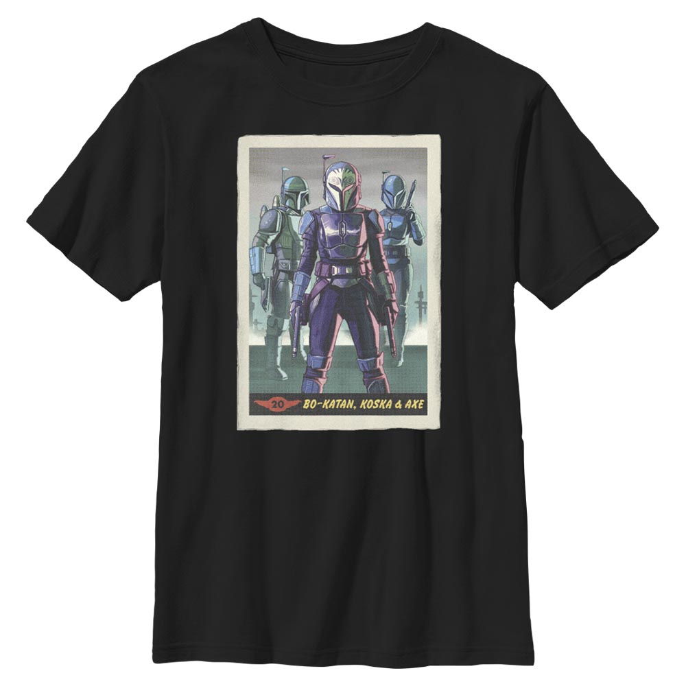 Star Wars - The Mandalorian - Chasseur de primes Bo-Katan & Co Card - Enfant T-shirt