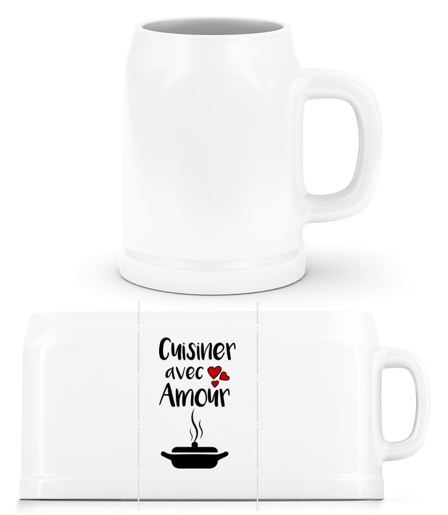 Cuisiner Avec Amour · Chope de bière