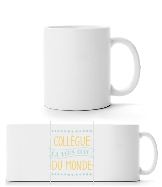 Collègue La Plus Cool Du Monde · Mug panorama