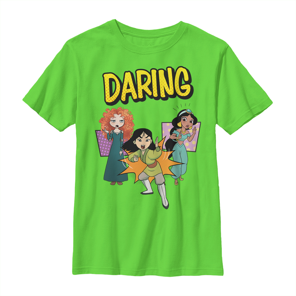 Disney - Princesses Disney - Photo de groupe Showoff Comic Trio - Enfant T-shirt