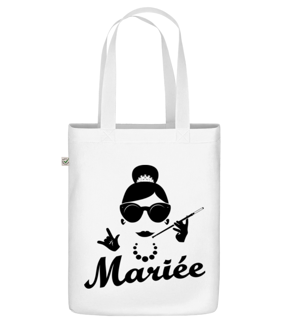 Mariée · Sac en toile bio