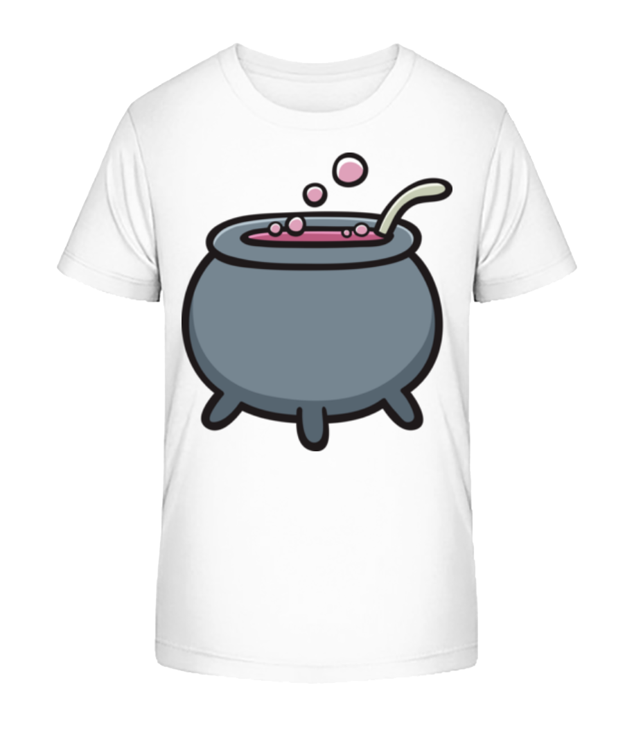Bouilloire - T-shirt bio Enfant Stanley Stella 2.0 - Blanc - Devant