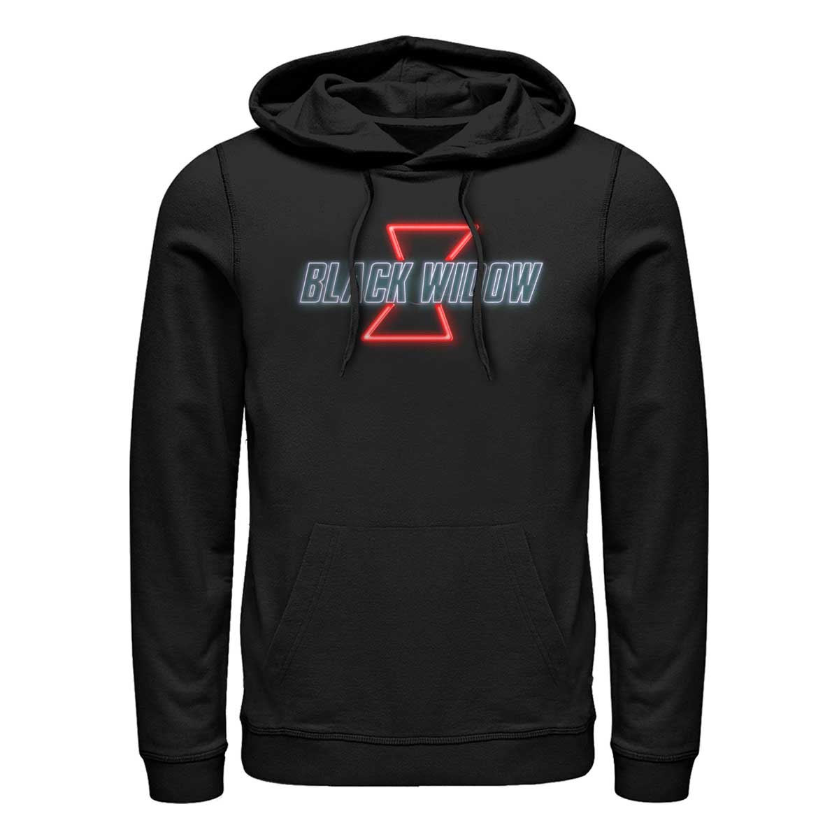 Marvel - Logo Black Widow Neon V2 - Unisex Sweat à capuche