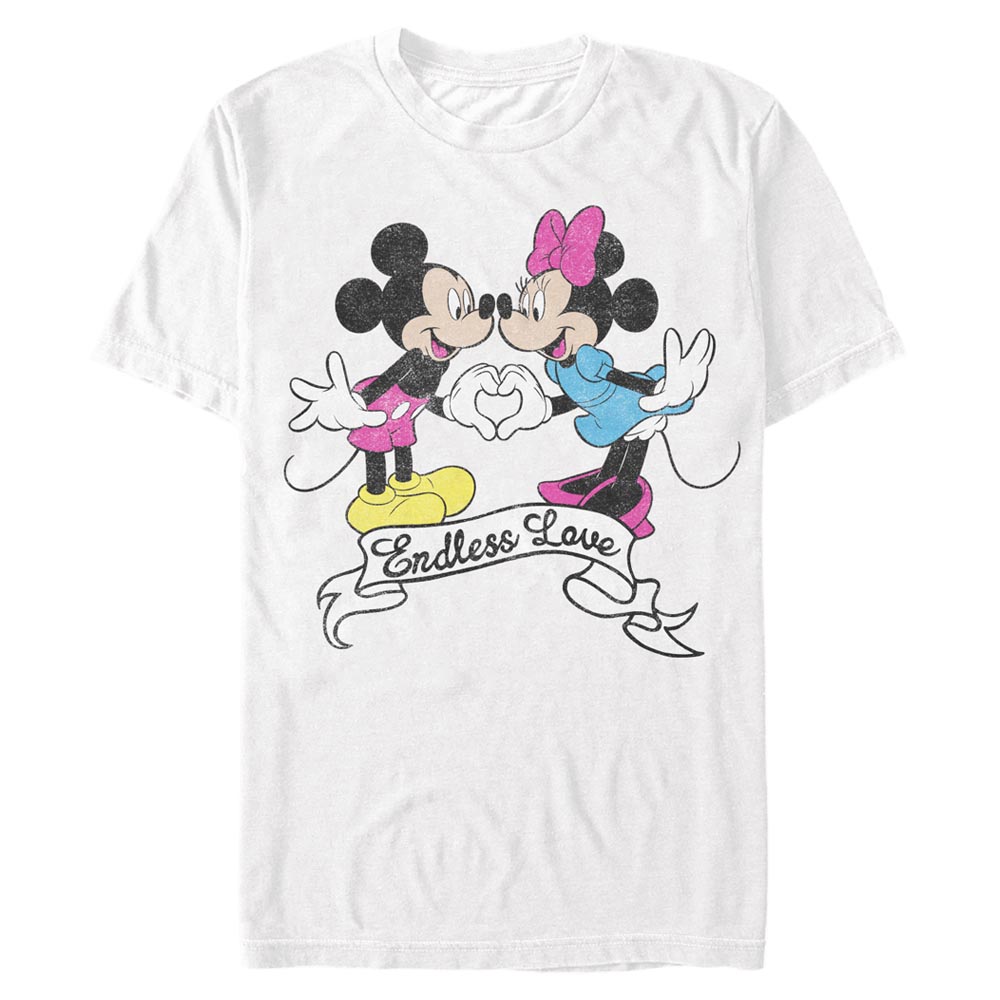 Disney Classics - Mickey Mouse - Mickey et Minnie Endless Love - Valentine's Day - Homme T-shirt