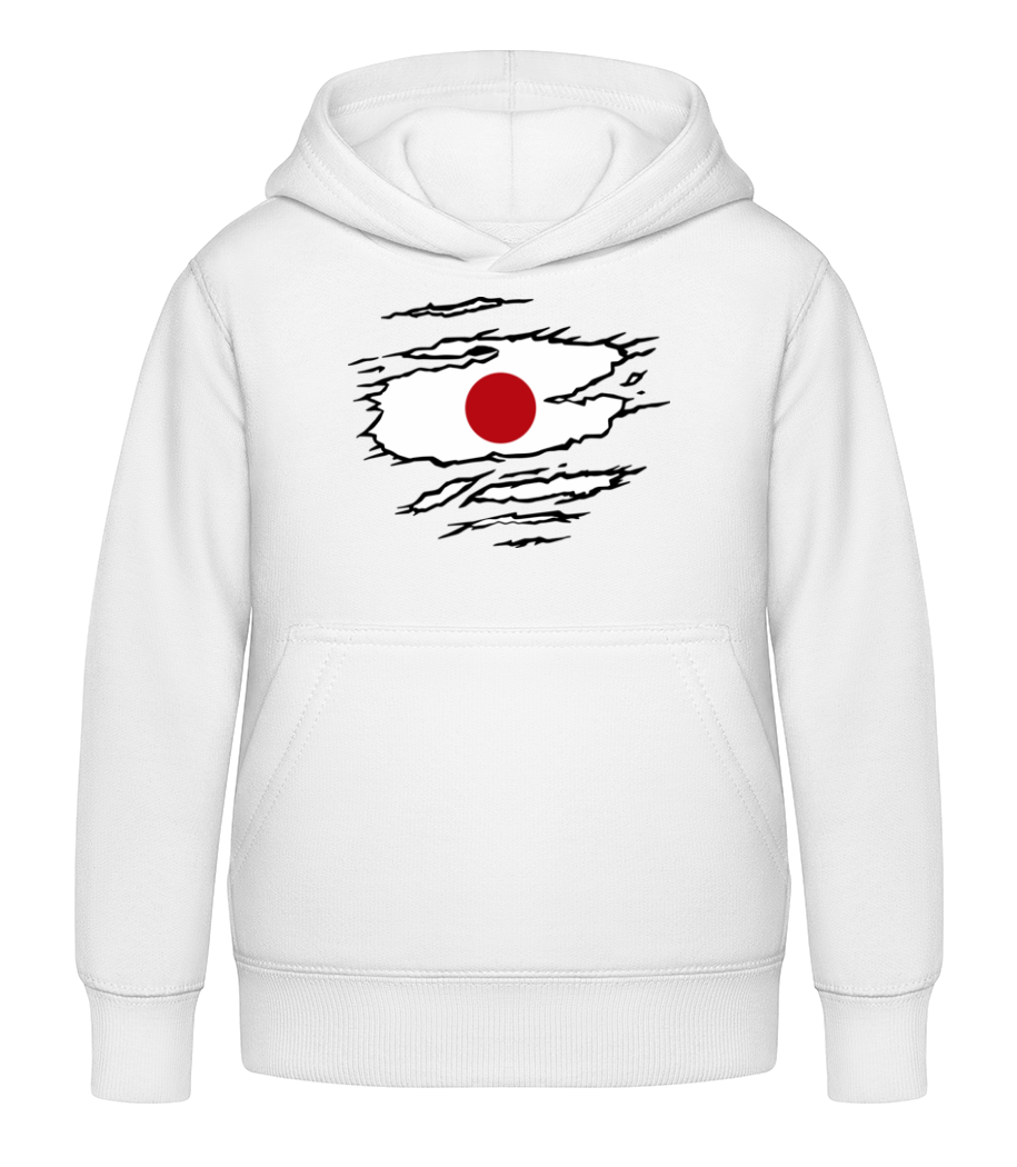 Flag à raccourci le Japon · Sweat à capuche Enfant