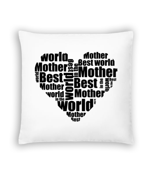 Aperçu: Best Mother - Coussin - Blanc - Devant