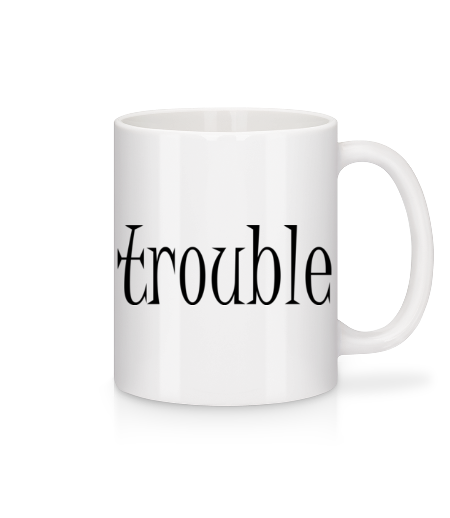 Trouble Makers Partner · Mug en céramique blanc