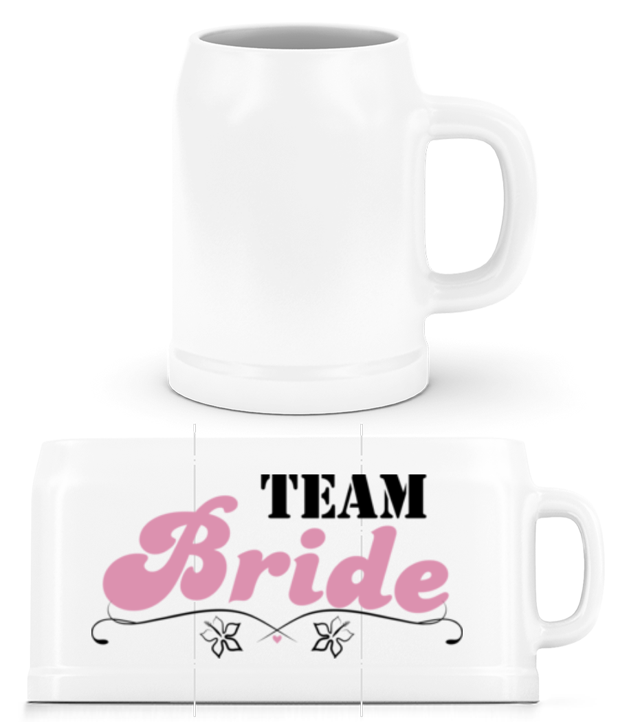 Team Bride Flowers · Chope de bière