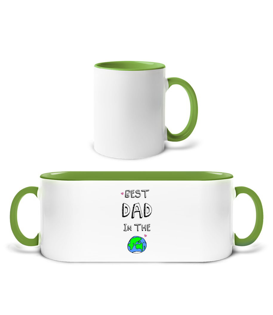 Blanc / Vert pomme