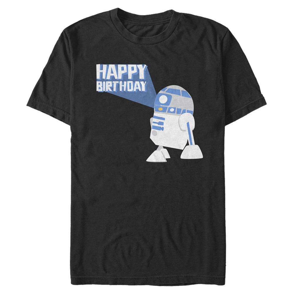 Star Wars - R2-D2 R2D2 Happy B Day - Birthday - Homme T-shirt