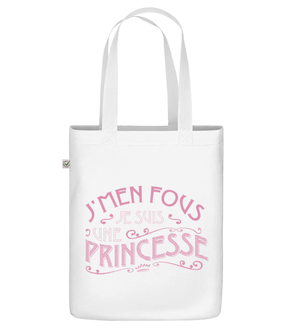 Je Suis Une Princesse · Sac en toile bio