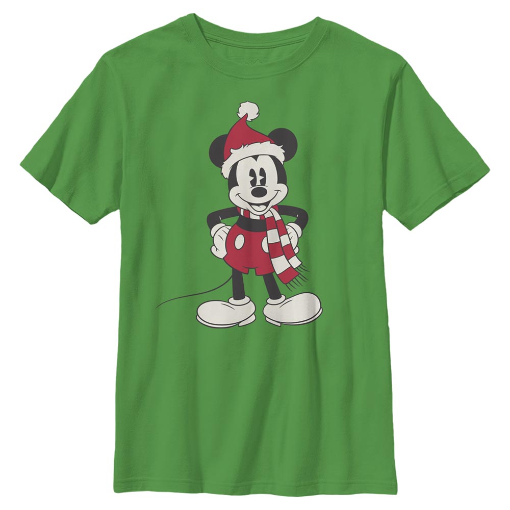 Disney Classics - Mickey Mouse - Mickey Mouse Mickey Hat - Christmas - Enfant T-shirt