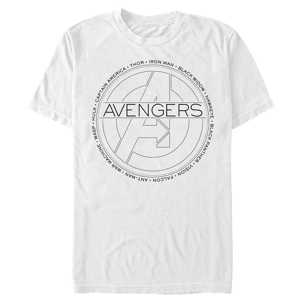 Marvel - Avengers - Logo Avengers Circle Icon - Homme T-shirt