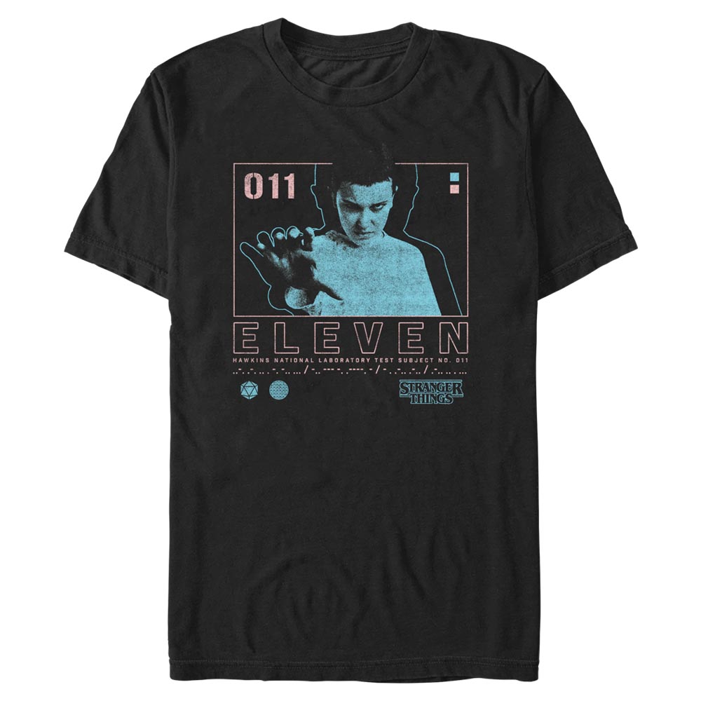 Netflix - Stranger Things - Eleven Infographic - Männer T-Shirt