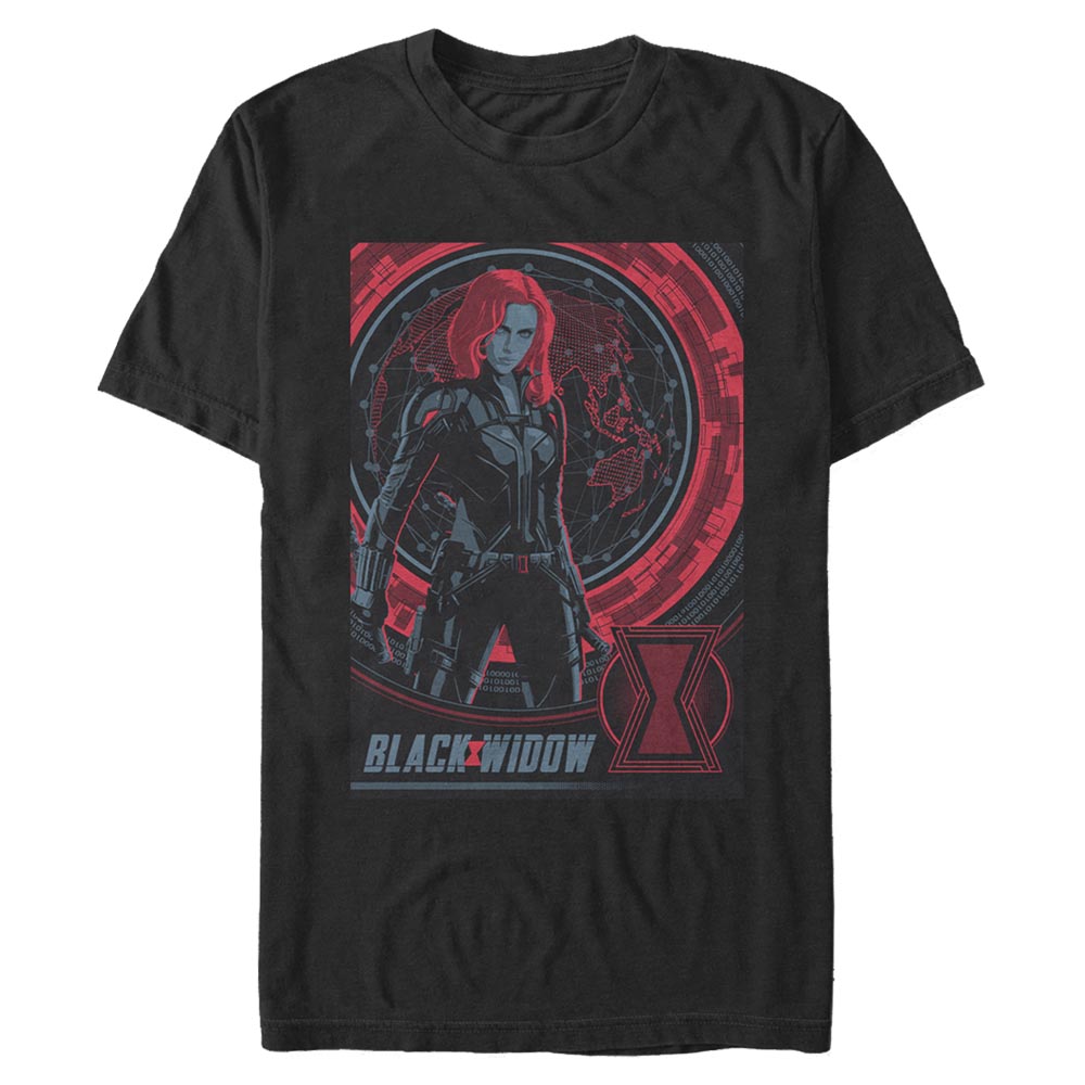 Marvel - Black Widow - Black Widow Widow Globe - Homme T-shirt