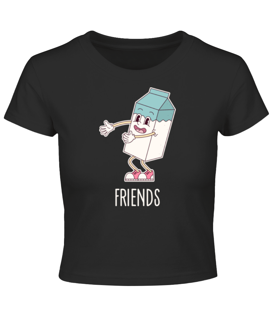Best Friends Cookie And Milk · Crop top