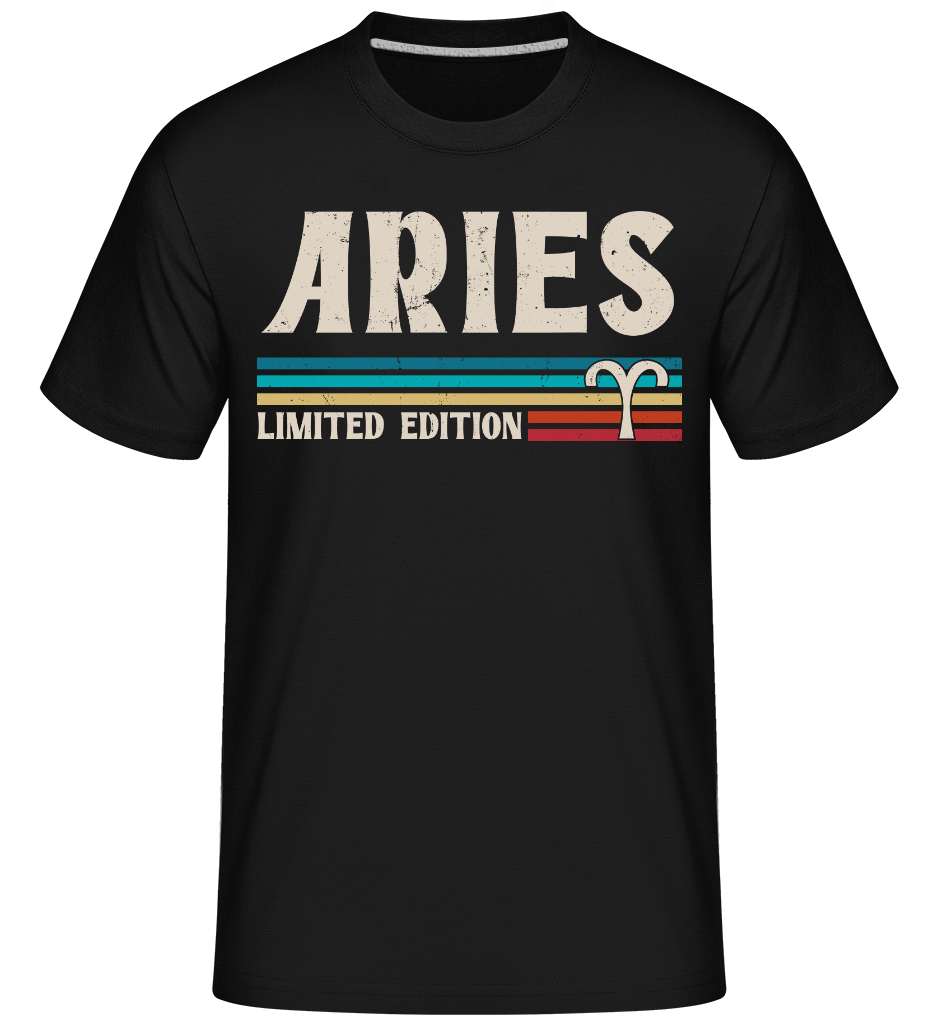 Sternzeichen Aries Limited · Shirtinator Männer T-Shirt