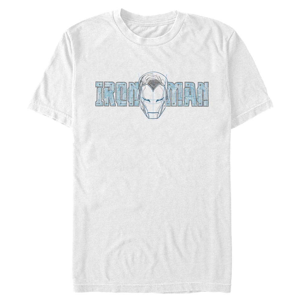 Marvel - Iron Man Ironman Face - Homme T-shirt