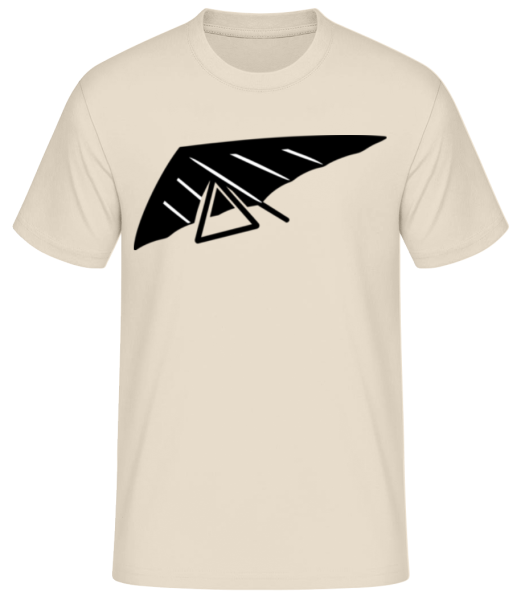Deltaplan - T-shirt standard Homme - Crème - Devant