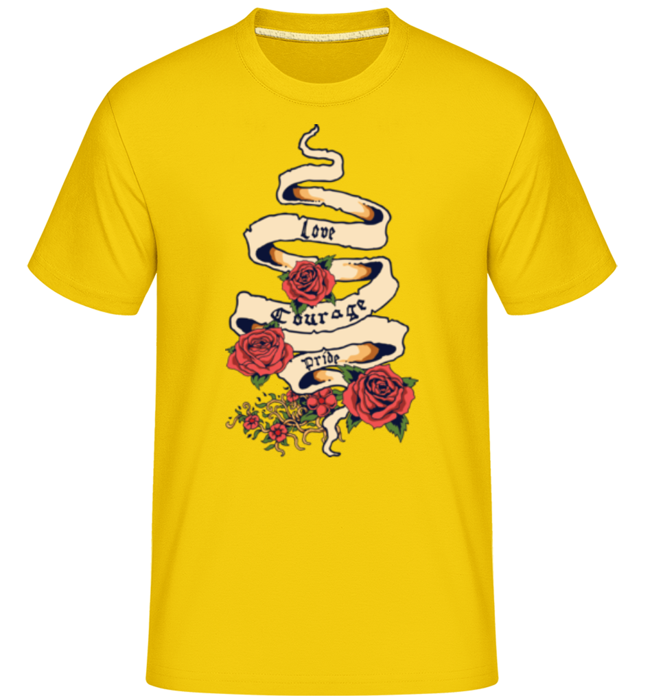 Love And Courage ·  T-Shirt Shirtinator homme