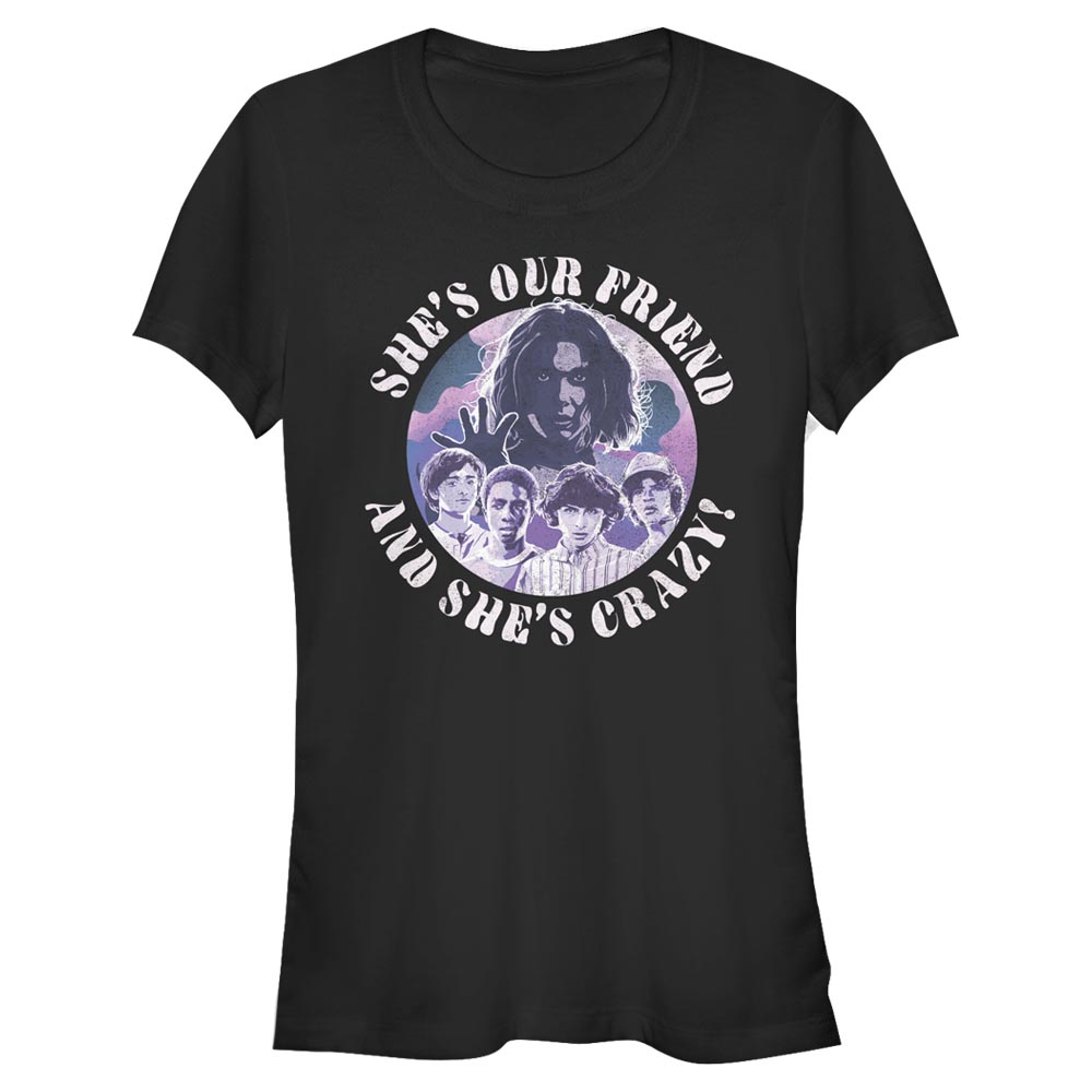 Netflix - Stranger Things - Photo de groupe Our Friend Is Crazy - Femme T-shirt