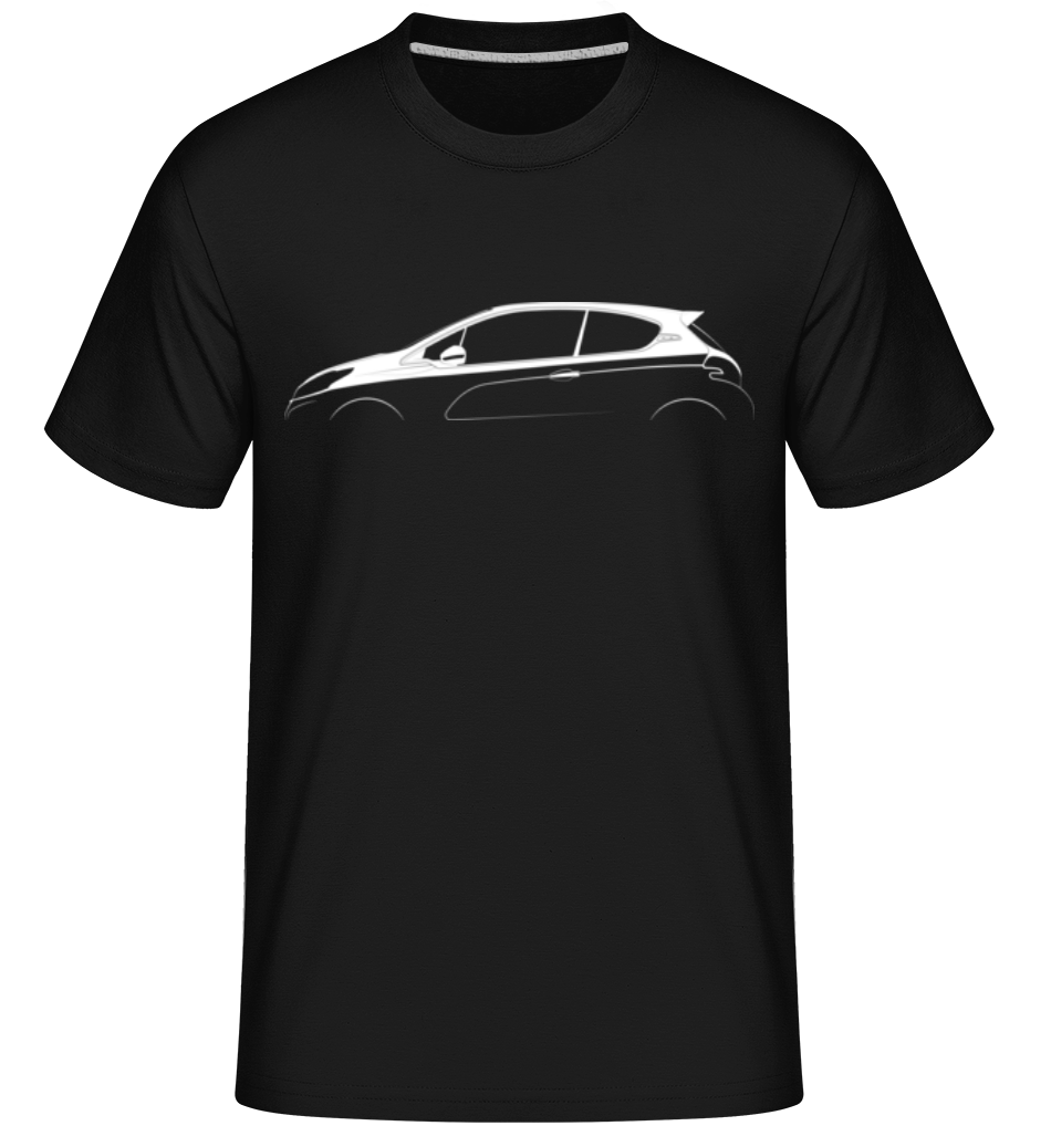 'Peugeot 208 GTi 2012' Silhouette ·  T-Shirt Shirtinator homme