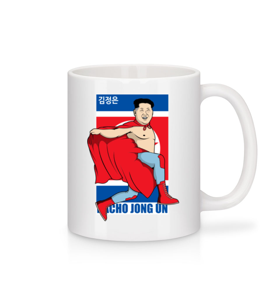 Nacho Libre Jong Un · Mug en céramique blanc
