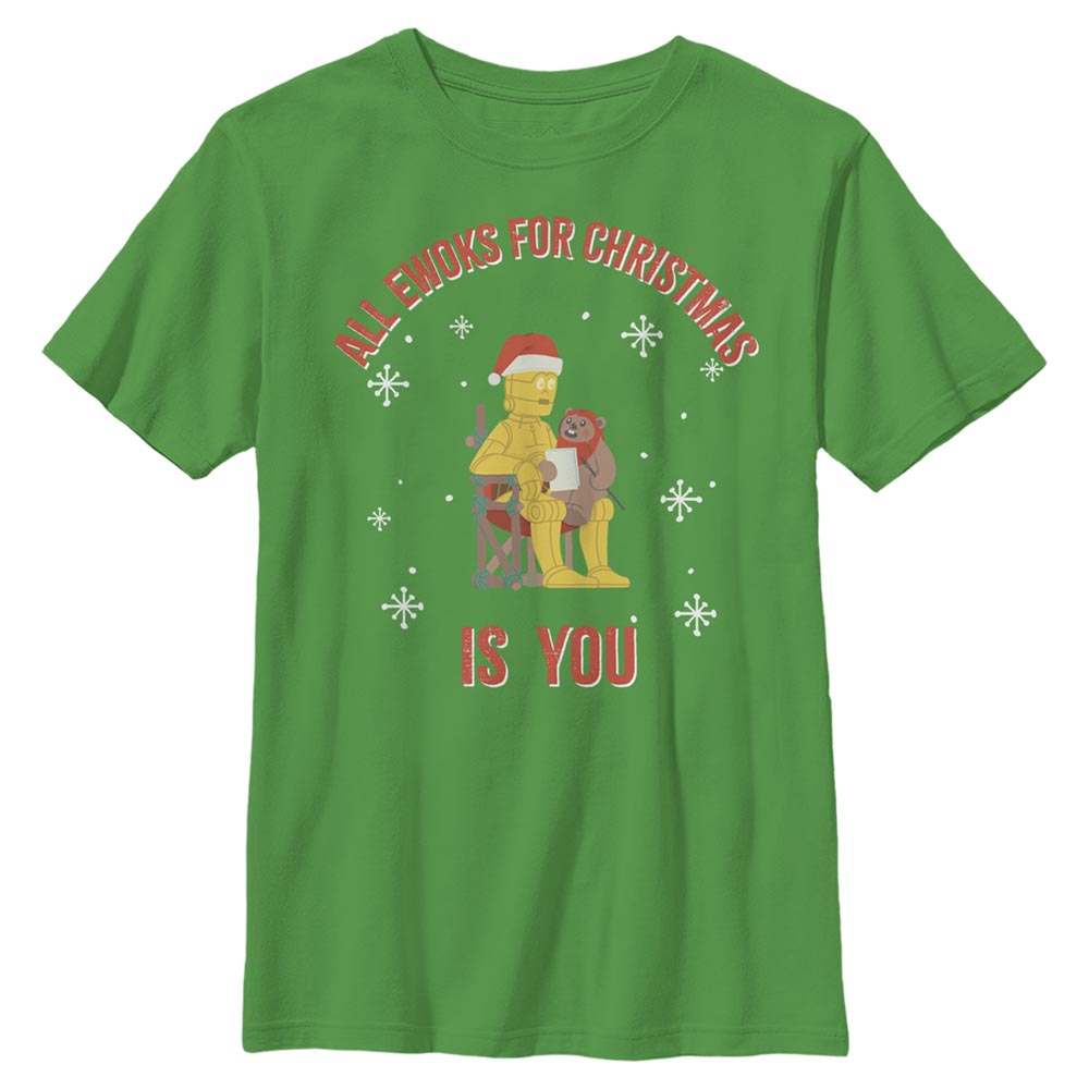 Star Wars - C-3PO Ewoks for Christmas - Christmas - Enfant T-shirt