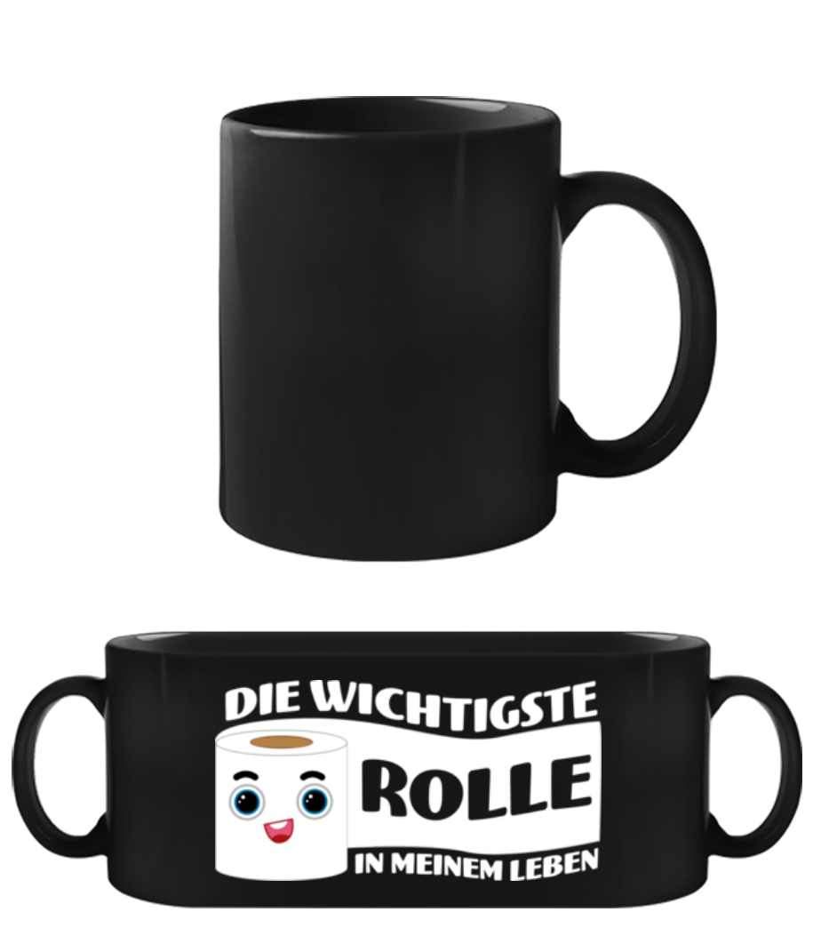 Die Wichtigste Rolle · Schwarze Tasse
