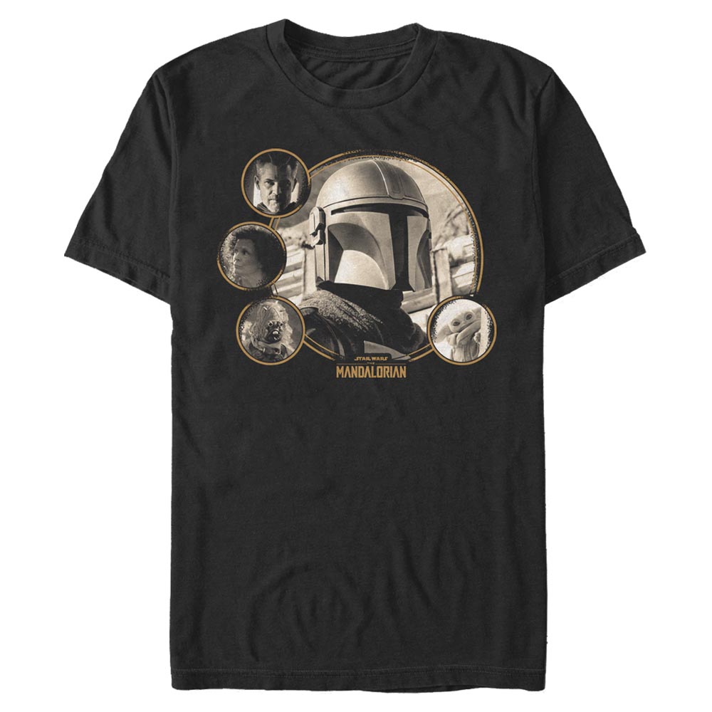 Star Wars - The Mandalorian - Photo de groupe MandoMon Epi Mando - Homme T-shirt