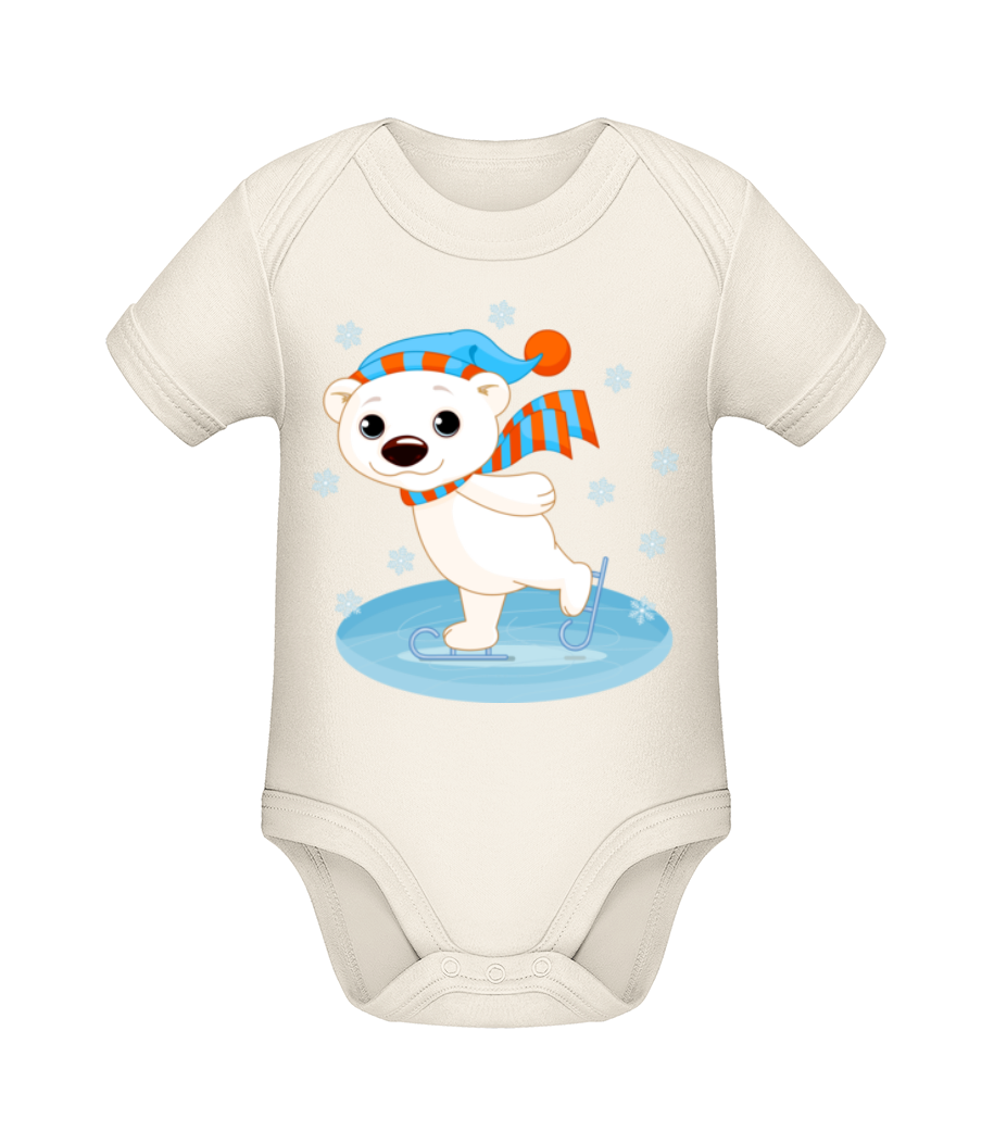 Ours Sur La Glace · Body manches courtes bio