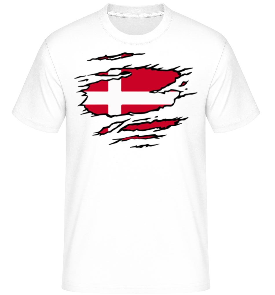 Flag rué Danemark ·  T-Shirt Shirtinator homme