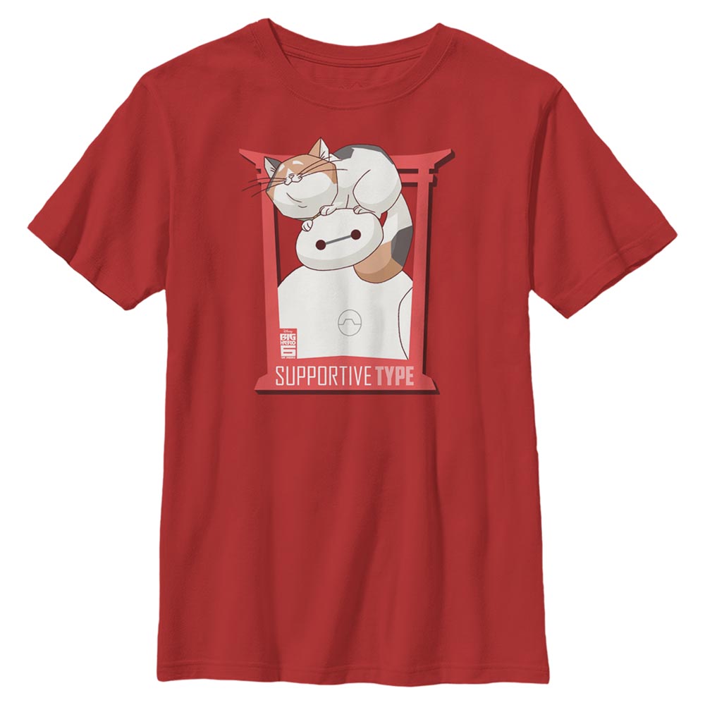 Pixar - Les Nouveaux Héros - Photo de groupe Supportive Type - Enfant T-shirt