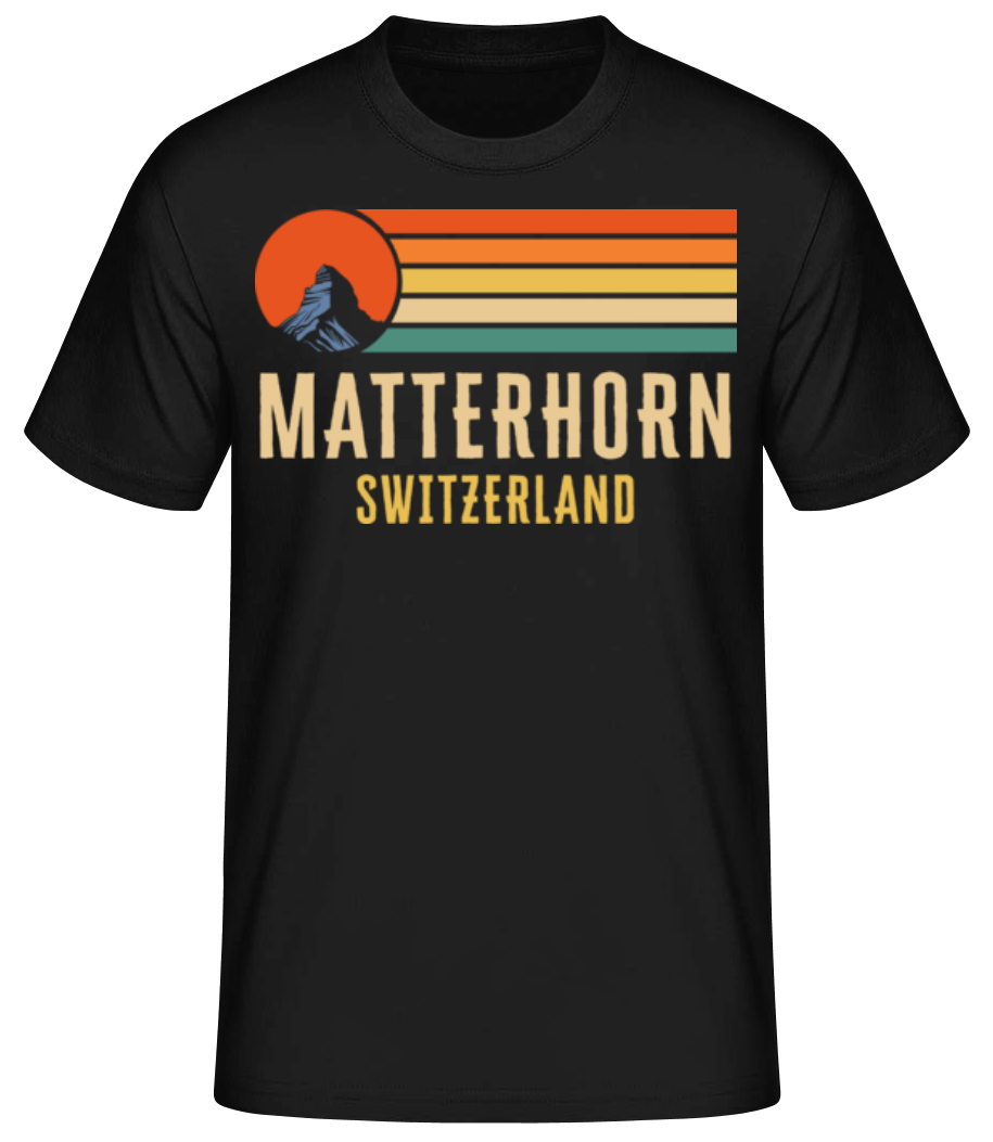 Matterhorn Switzerland · T-shirt standard Homme
