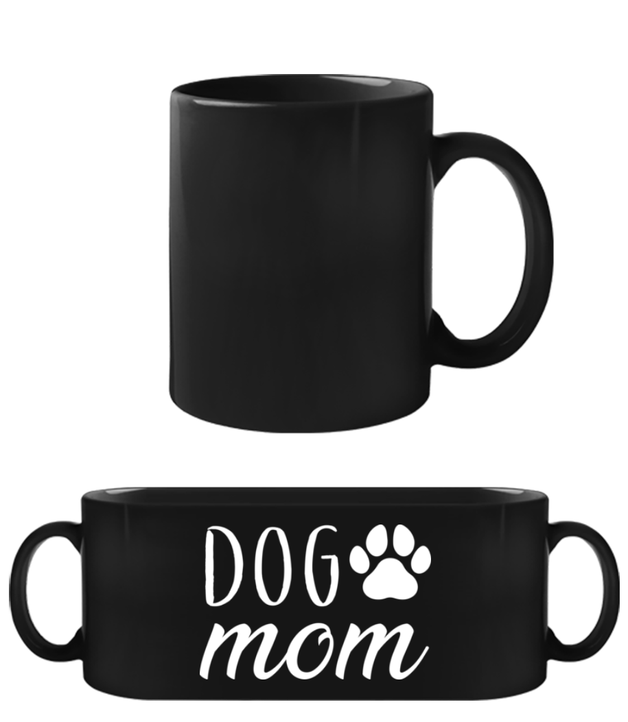 Dog Mom · Tasse Noire