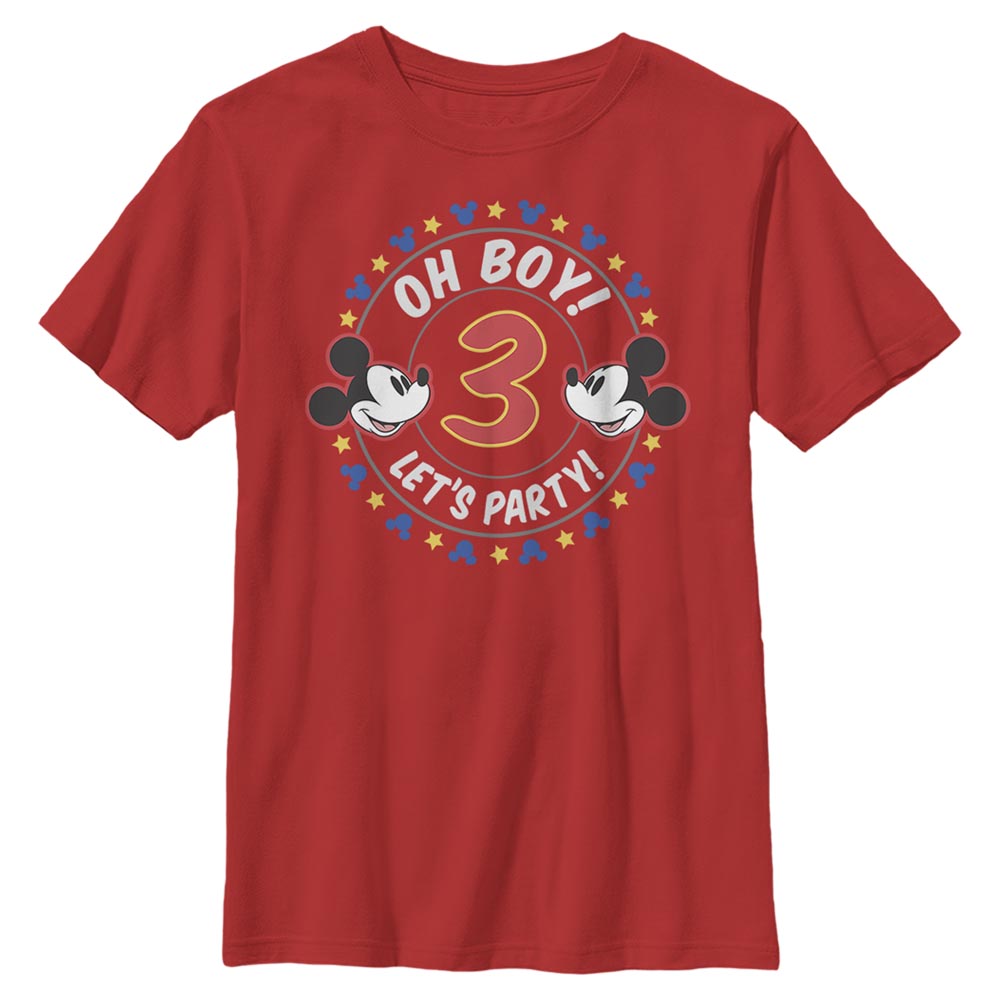 Disney Classics - Mickey Mouse - Mickey Mouse Oh Boy Mickey 3 - Enfant T-shirt
