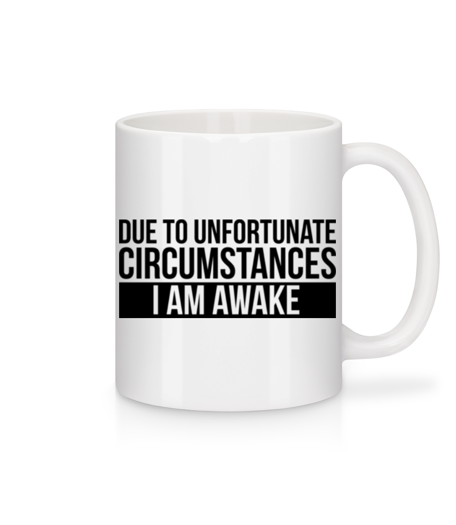 I Am Awake · Mug en céramique blanc
