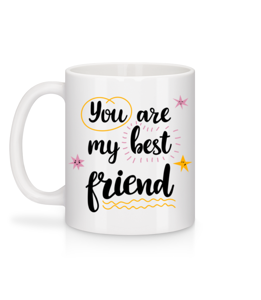 You Are My Best Friend - Tasse - Weiß - Hinten