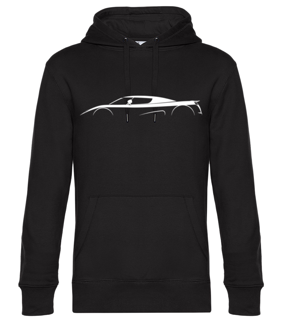 'Koenigsegg CC8S' Silhouette · Sweat à capuche standard homme