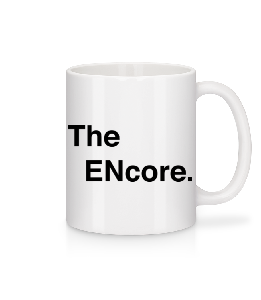 The Encore · Mug en céramique blanc