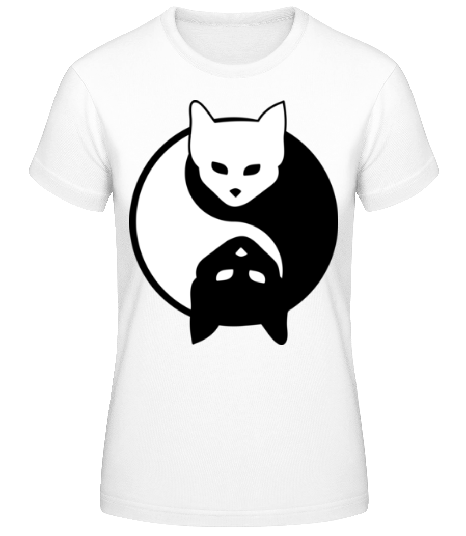 Chat Yin Yang · T-shirt standard Femme