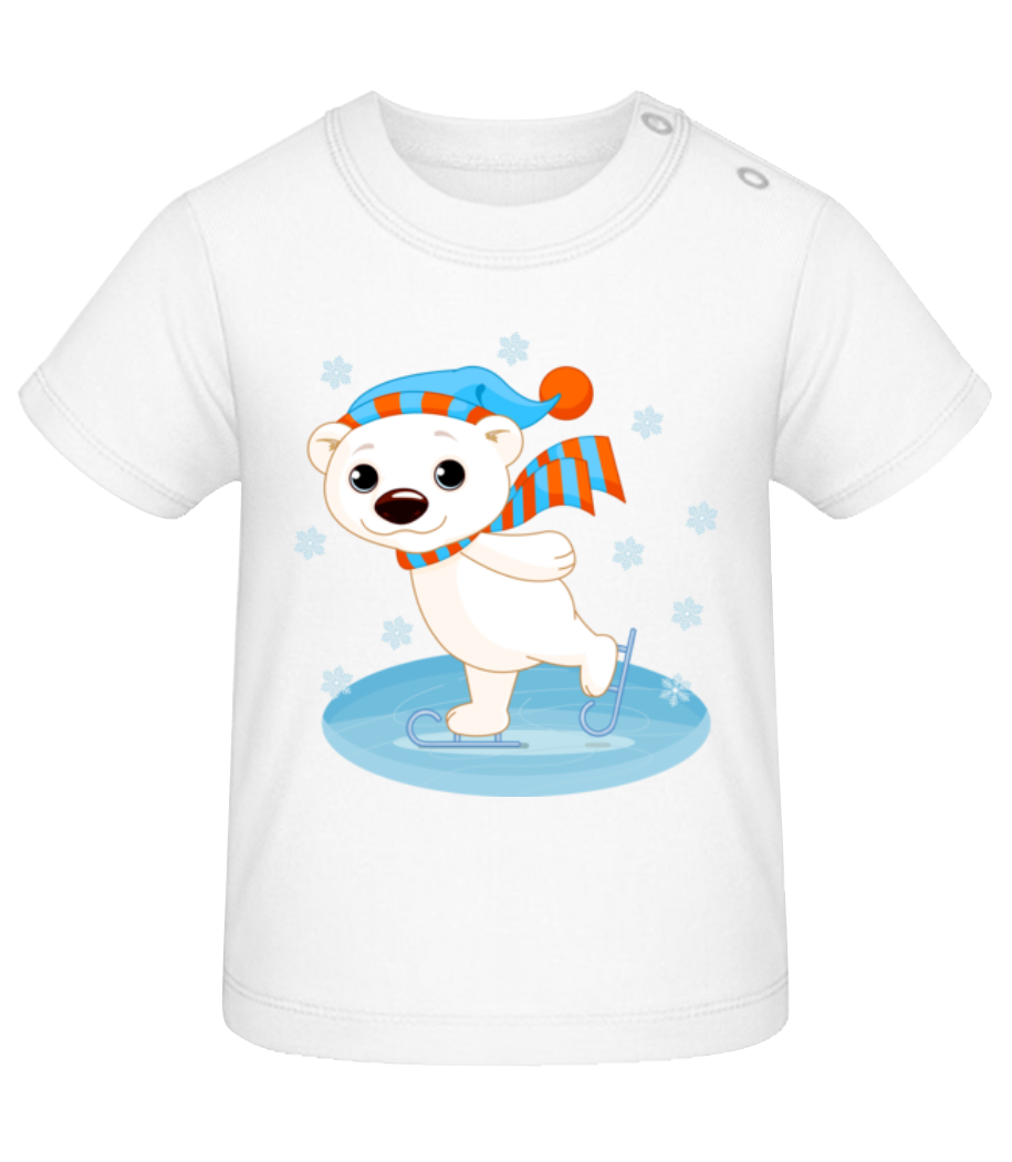 Ours Sur La Glace · T-shirt Bio Bébé
