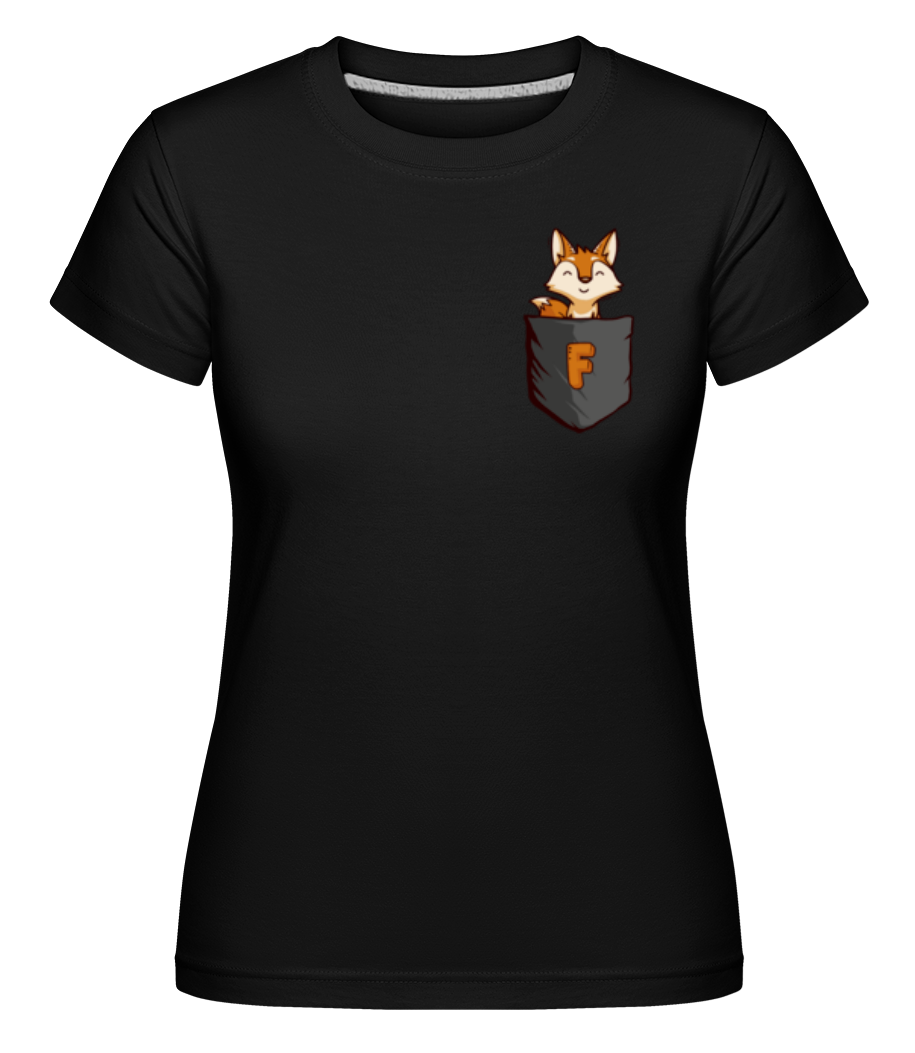 Poche Poitrine Renard ·  T-shirt Shirtinator femme