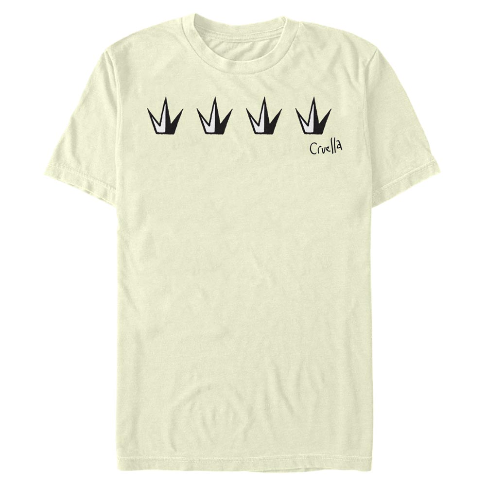 Disney Classics - Cruella - Logo Crowns - Homme T-shirt
