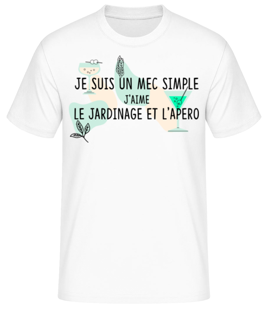 Je Suis Un Mec Simple · T-shirt standard Homme