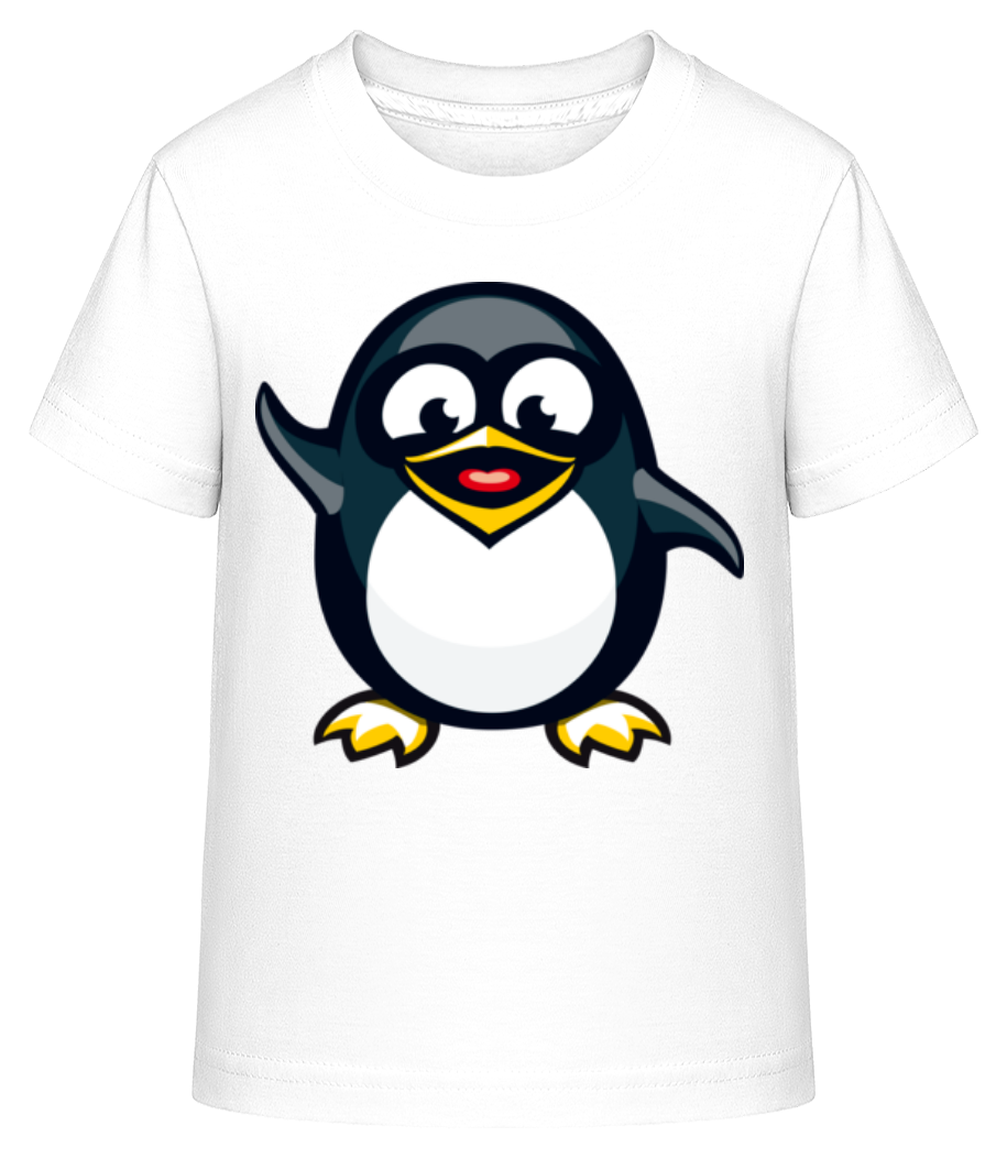 Penguin Kids - T-shirt shirtinator Enfant - Blanc - Devant